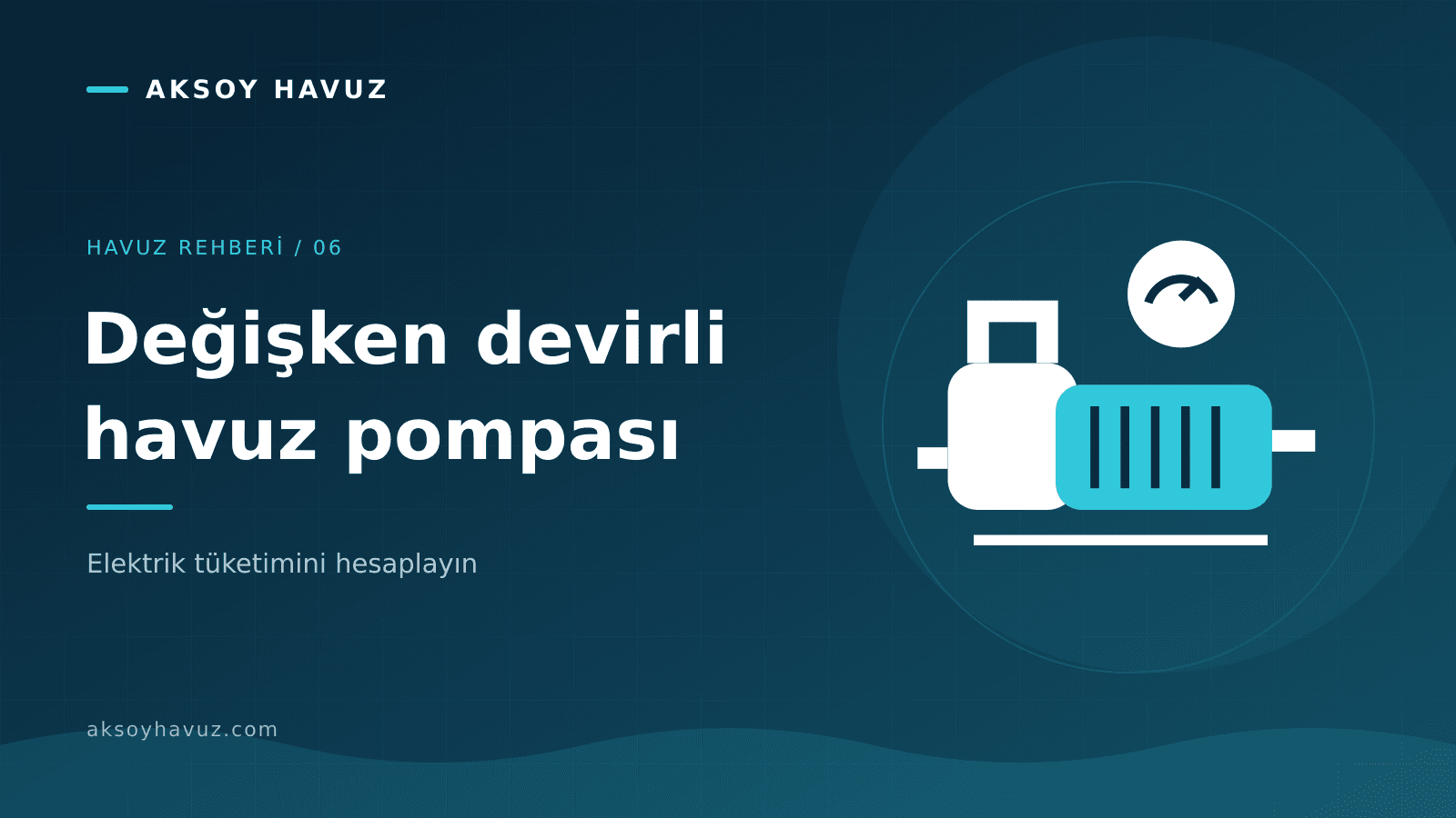 Değişken Devirli Havuz Pompası: Elektrik Tüketimi Nasıl Hesaplanır?