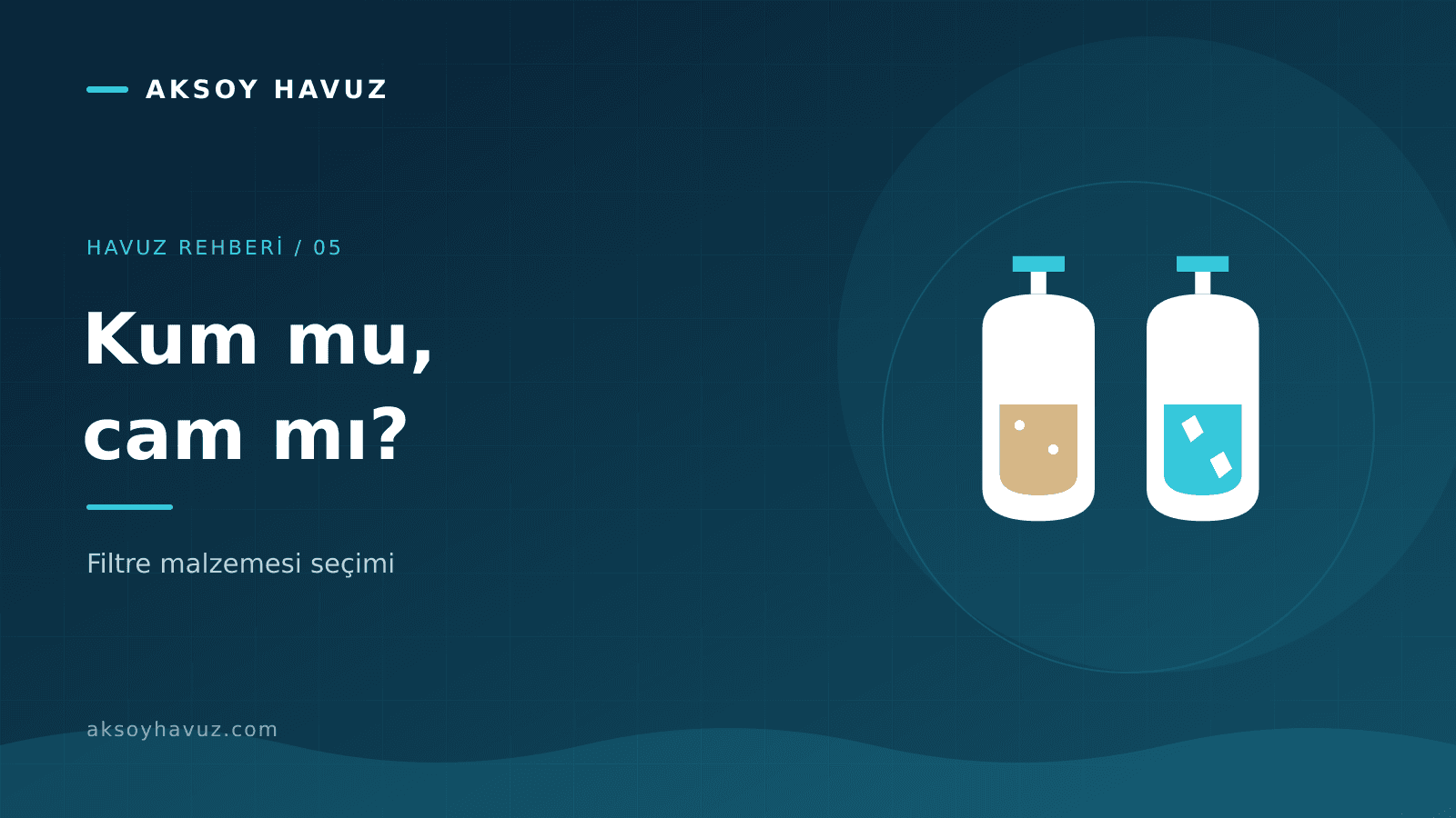Havuz Filtresinde Kum mu Cam mı? Filtre Malzemesi Seçim Rehberi