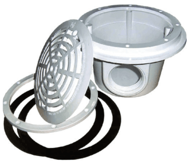 SPP LDE Yuvarlak Liner Dip Emiş – Beyaz