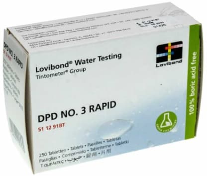 Lovibond DPD No.3 Rapıd (Manuel) 250'Lİ