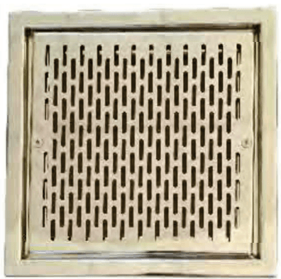 SPP DP2020 20 × 20 cm Paslanmaz Kare Dip Emiş Izgarası