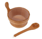 SB004 4 L Sauna Kovası ve Kepçesi