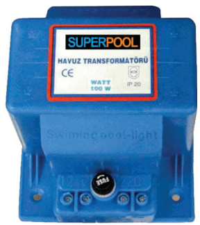SUPERPOOL BT300 300 W Bakır Sargılı Havuz Trafosu
