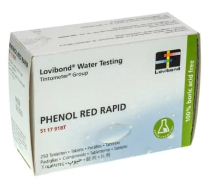 Lovibond Phenol Red Rapıd (Manuel) 250'Lİ