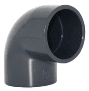 U-PVC 50000025 25 mm Y.M. 90° Dirsek