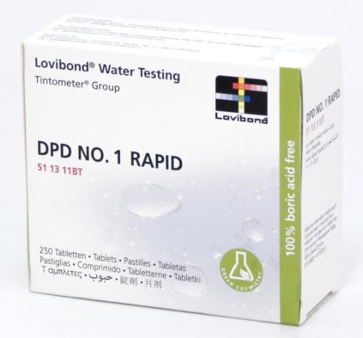 Lovibond DPD No.1 Rapıd (Manuel) 250'LI